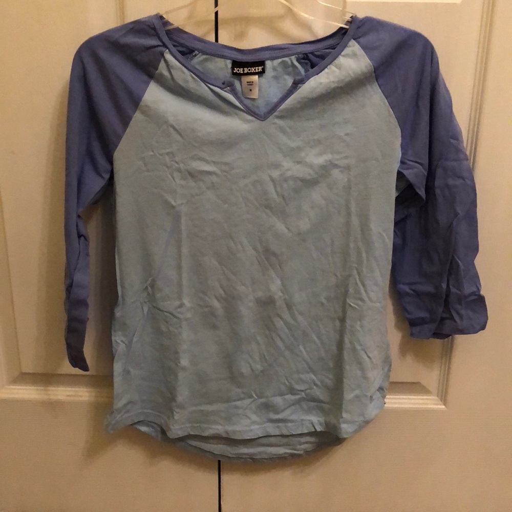 joe boxer baseball tee